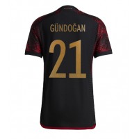 Nemecko Ilkay Gundogan #21 Vonkajší futbalový dres MS 2022 Krátky Rukáv